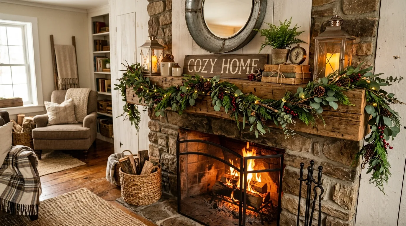 Add greenery for a fresh natural touch